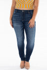 Plus Size Stretchy Blue Jeans