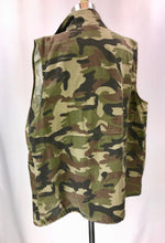 Plus-Size Camo Military Vest