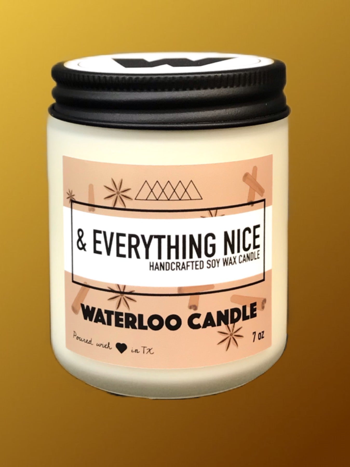 & Everything Nice 7oz Soy Wax Candle