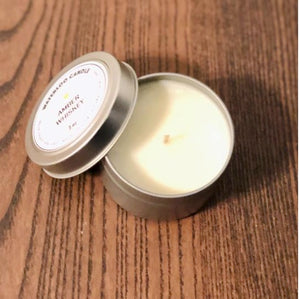 Sea Salt Orchid 3oz Tin Soy Wax Candle