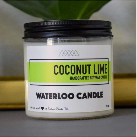 Coconut Lime 10oz Soy Wax Candle