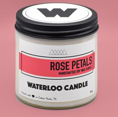 Rose Petal 10oz Soy Wax Candle