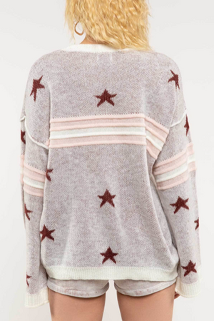 Stars and Stripes Knitted Sweater