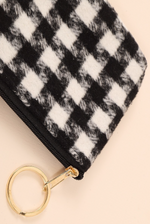 Houndstooth Coin Purse