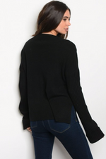 Ribbed Sleeve Top